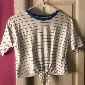 forever 21 striped tee